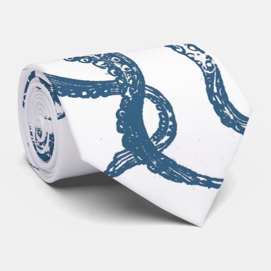 タコのタイ ネクタイ (ロール)