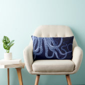 タコのトリプティクの枕 ランバークッション (椅子)