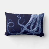 タコのトリプティクの枕 ランバークッション (裏面)