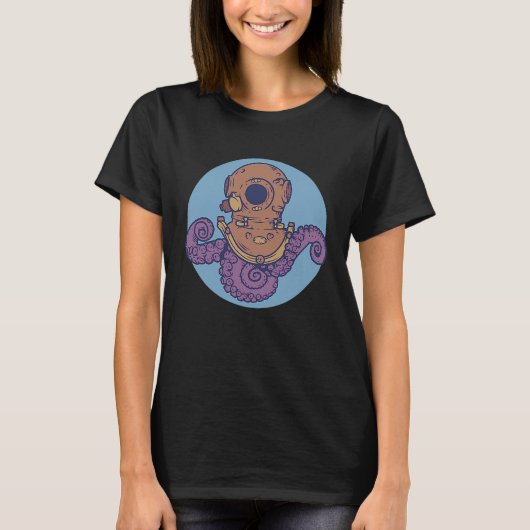 タコのハロウィンコスチューム Tシャツ (正面)