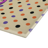 タコのハロウィーンをトリックまたは治療する カッティングボード (角)