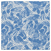 タコのパーティー ファブリック (クローズアップ)