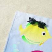 タコのビーチタオル ビーチタオル (インサイチュ)