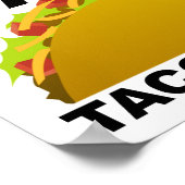 タコのポスタおもしろいー ポスター (角)