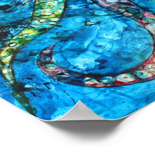 タコのポスター ポスター (角)