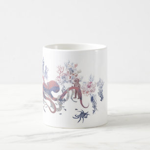 タコのマグ02 コーヒーマグカップ