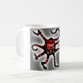 タコのマグ コーヒーマグカップ (正面左)