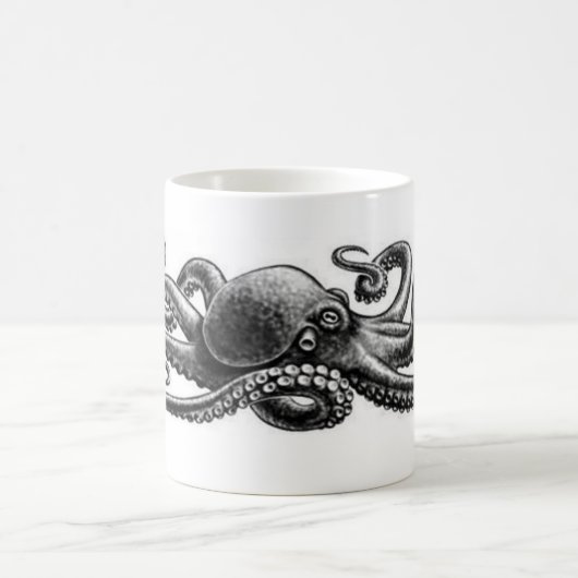 タコのマグ コーヒーマグカップ (中央)