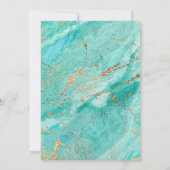 タコのロープフレーム 海洋青金 ナウチカル 招待状 (裏面)