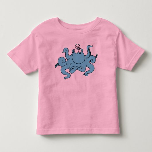 タコのワイシャツをからかいます トドラーTシャツ (正面)
