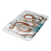 タコのヴィンテージの地図 バスマット (アングル)