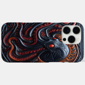タコの不思議：鮮やかな模様 Case-Mate iPhoneケース (裏面 (横))