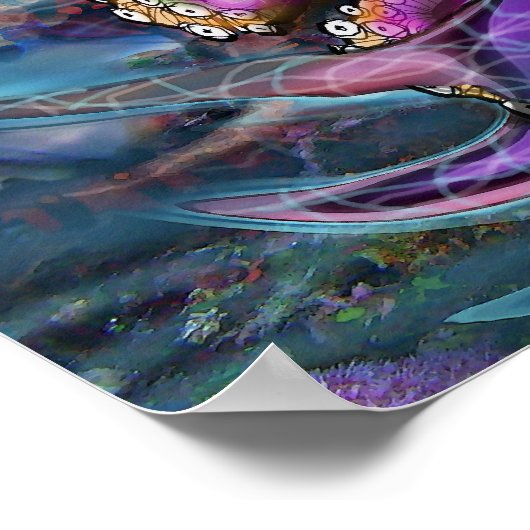 タコの人魚 ポスター (角)