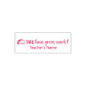 タコの仕事素晴らしだ セルフインキングスタンプ (デザイン)