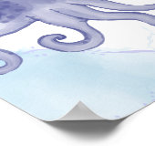 タコの保育園ポスター 海の動物 子ども ポスター (角)