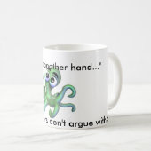 タコの哲学 コーヒーマグカップ (正面右)