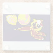 タコの喜び ガラスコースター (裏面)