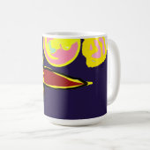 タコの喜び コーヒーマグカップ (正面右)