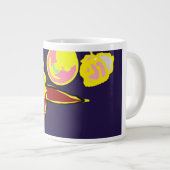 タコの喜び ジャンボコーヒーマグカップ (正面右)