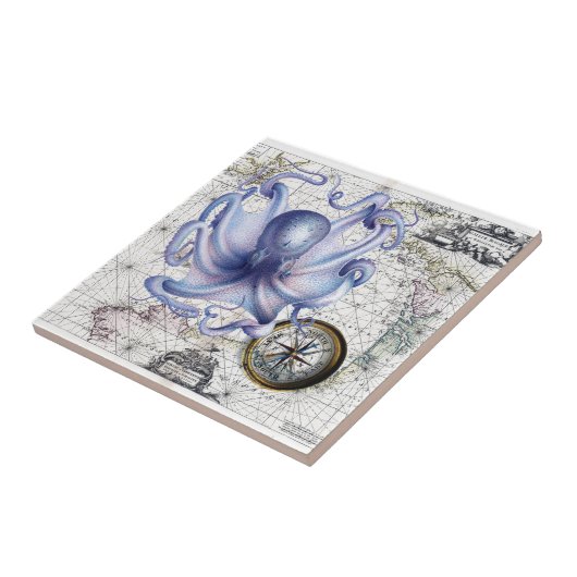 タコの地図Nautica タイル (側面)