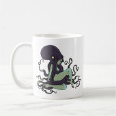 タコの女王 コーヒーマグカップ (左)