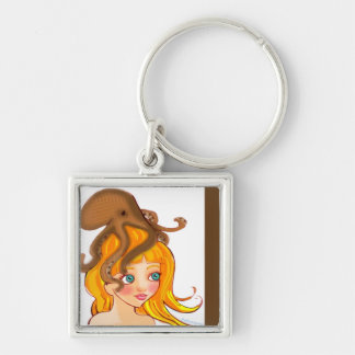 タコの娘のkeychain キーホルダー