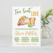 タコの恋だ!タコスアンドテキーラブライダルシャワー 招待状 (スタンド正面)