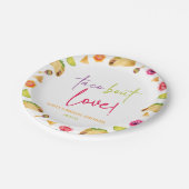 タコの恋だ!フィエスタブライダルシャワー ペーパープレート (アングル)