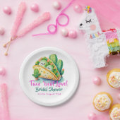 タコの恋だ！最後のパーティーブライダルシャワー ペーパープレート (パーティー)