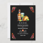 タコの愛について:フィエス鮮やかタ結婚の 招待状 (正面)