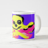 タコの愛 ジャンボコーヒーマグカップ (正面右)