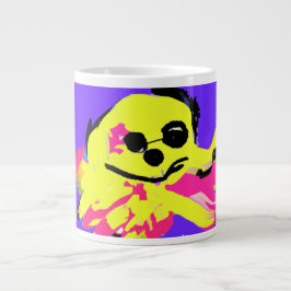タコの愛 ジャンボコーヒーマグカップ