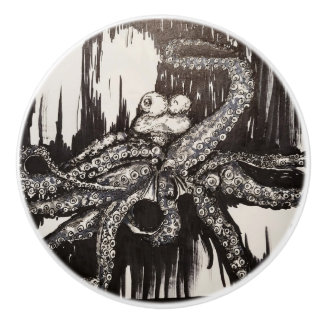 タコの抽斗引き出しをサミラ・スペリーで引く セラミックノブ