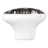 タコの抽斗引き出しをサミラ・スペリーで引く セラミックノブ (側面)