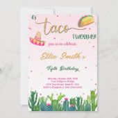 タコの招待状 招待状 (正面)