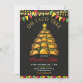 タコの木クリスマスフィエスタメキシカンパーティー 招待状 (正面)