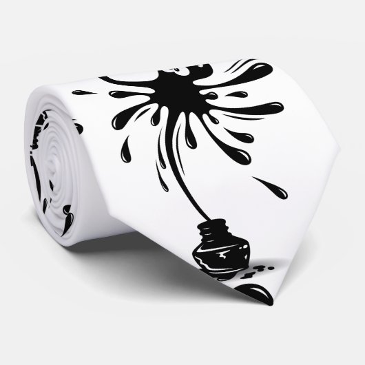 タコの染み ネクタイ (ロール)