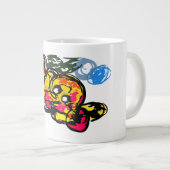 タコの楽しみ ジャンボコーヒーマグカップ (正面右)