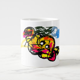 タコの楽しみ ジャンボコーヒーマグカップ