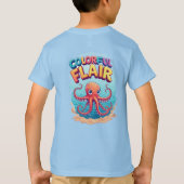 🐙 タコの水中冒険 🐙 Tシャツ (裏面)