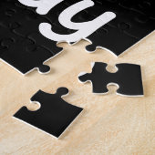 タコの火曜日のように毎日生きるおもしろい ジグソーパズル (側面)