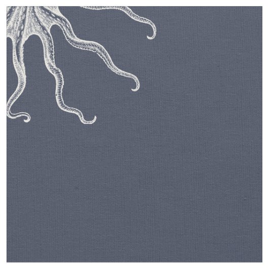 タコの生地、海軍 ファブリック (クローズアップ)