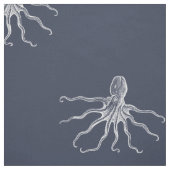 タコの生地、海軍 ファブリック (見本)