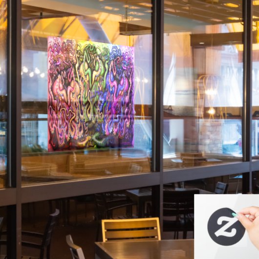 タコの窓の貼り ウィンドウサイン (レストラン窓)