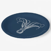 タコの紙皿 ペーパープレート (アングル)