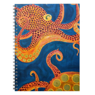 タコの絵画 ノートブック