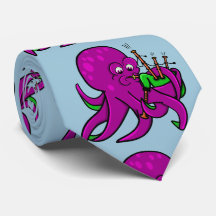 タコの緑遊のバグパイプ