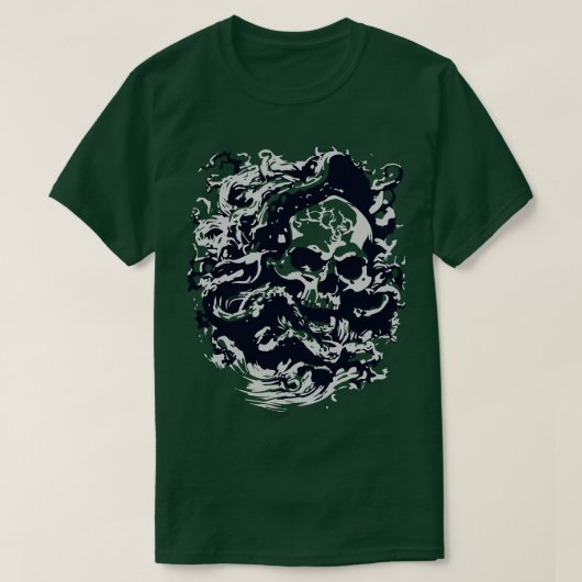 タコの職人 Tシャツ (デザイン正面)