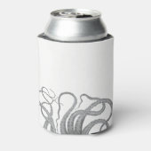 タコの航海の触手がヴィンテージスチームポンプ 缶クーラー (缶裏面)