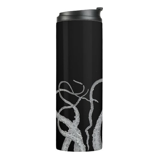 タコの航海の触手ヴィンテージクラーケンの蒸気圧 タンブラー (回転左)